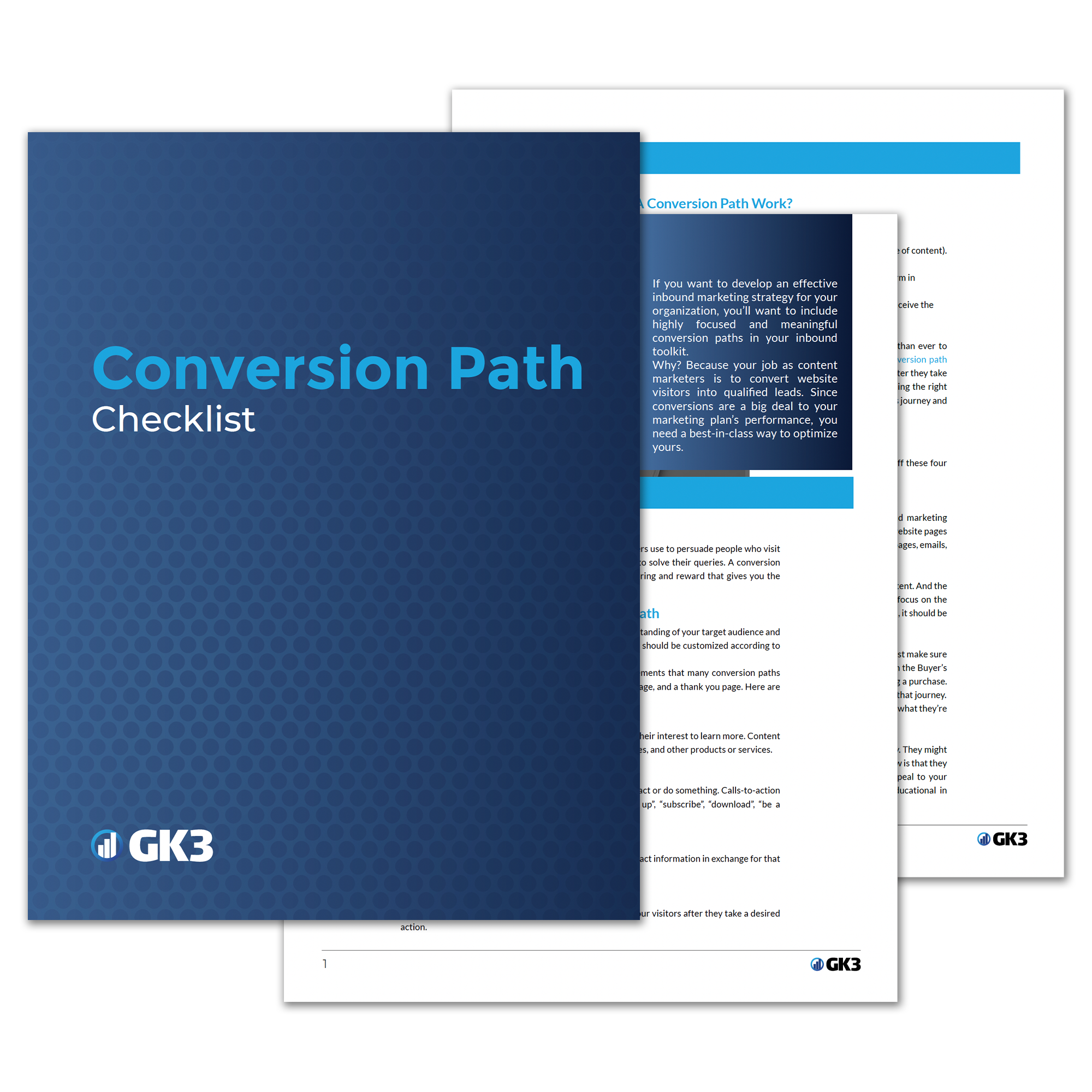 Conversion Path Checklist Landing Page beautyshot