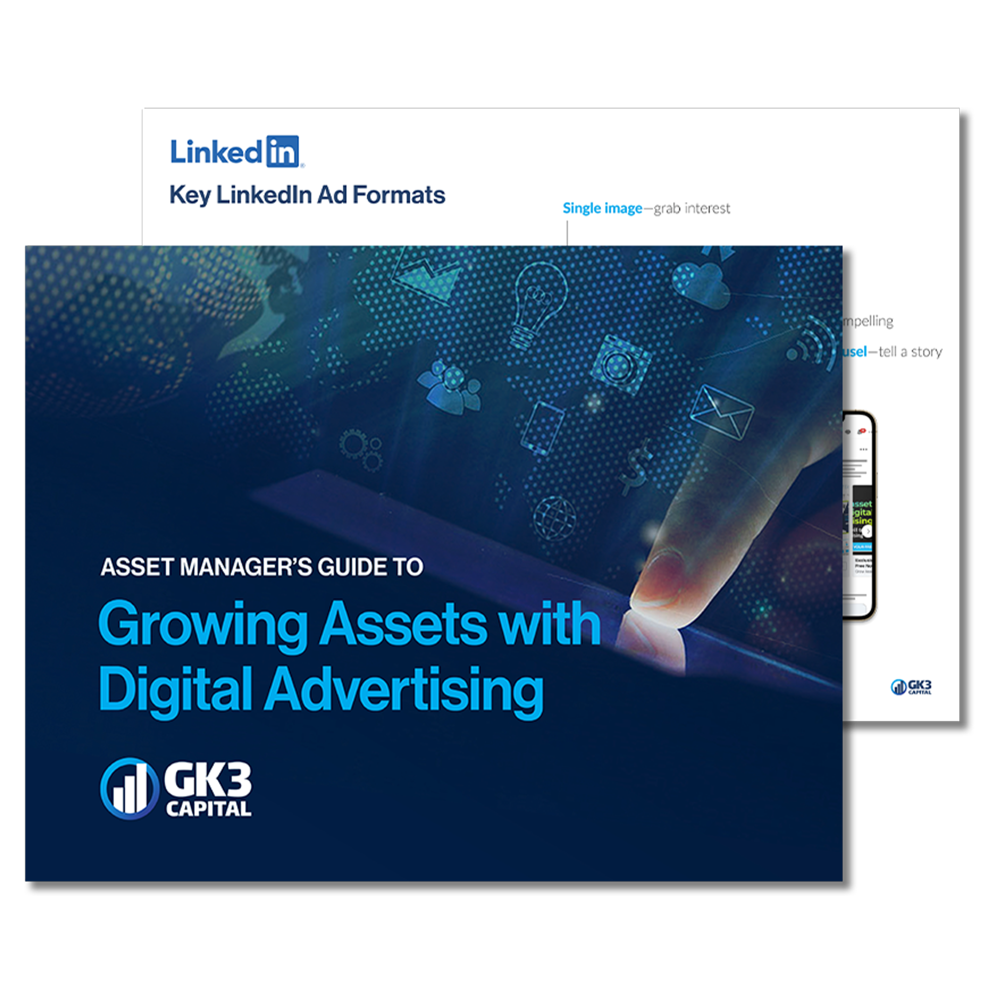 Growing Assets with Digital Advertising Landing Page Beautyshot